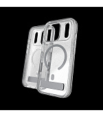 Case Milan Snap with Kickstand for Apple iPhone 18 Pro / 17 Pro - Glitter Silver