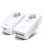 TP-Link TL-WPA8631PKIT OneMesh/EasyMesh WiFi5 průchozí powerline set (AC1200,AV1300,2,4GHz/5GHz,3xGbELAN)
