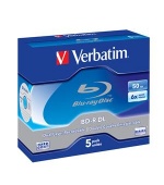 VERBATIM BD-R DL(5-Pack)Jewel/6x/50GB