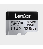 Lexar microSDXC Professional SILVER Plus UHS-I/U3/A2/4K R205/W150 (V30) 128GB