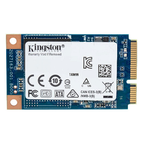 Kingston SSD Industrial 512GB SATA mSATA (R:550, W:510MB/s)