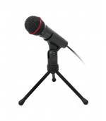C-TECH stolní mikrofon MIC-01, 3,5" stereo jack, 2.5m