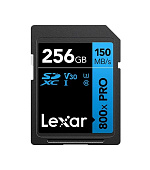 Lexar 256GB Pro 800x Pro SDXC C10 V30 U3