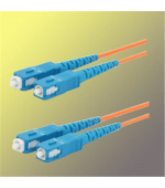 Optický patchkabel duplex SC-SC 62,5/125µm MM,10m, OM1