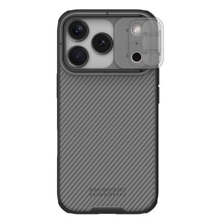 Nillkin CamShield PRO Zadní Kryt pro Apple iPhone 17 Pro Transparent Black