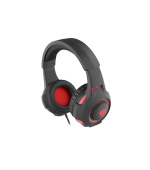 Herní sluchátka Genesis RADON 210/7.1/USB/Drát/Černá-červená