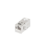 PRŮCHODOVÝ KONEKTOR KEYSTONE RJ45->RJ45 CAT.6 FTP 90 LANBERG