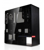 IN WIN skříň 904 Plus, Midi Tower, bez zdroje, Black