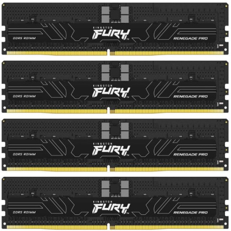 KINGSTON DIMM DDR5 128GB (Kit of 4) 5600MT/s CL36 FURY Renegade Pro ECC Reg PnP