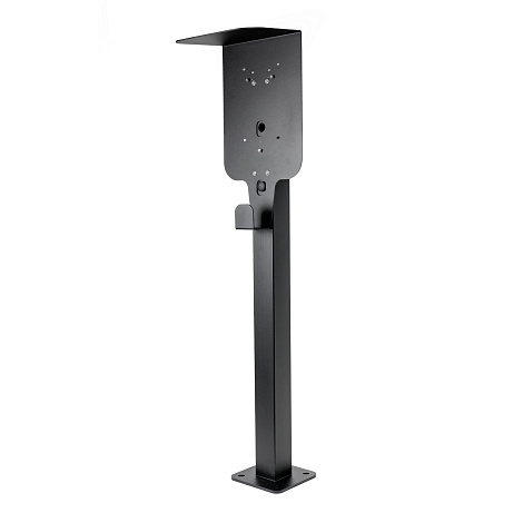 Platinet univerzální stojan se stříškou PEVSTANDUNI pro Wallboxy, pozink, držák kabelu, 130cm, černá