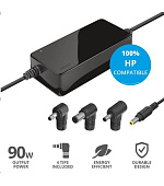 BAZAR - TRUST napájecí adaptér MAXO pro notebooky HP 90W, vč. koncovek - Poškozený obal (Komplet)