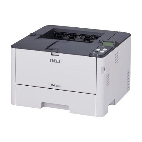 BAZAR - Oki B433dn A4 40 ppm 1200x1200 dpi,PCL, PS3,USB 2.0, LAN, Duplex - poškozený obal