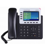 Grandstream GXP2140, 4,3" TFT bar. displej, 4 SIP účty, 4 prog. tl., BT, dual Gbit port, PoE