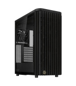 ASUS case PROART PA401 WOOD TG, Mid Tower, ATX, 1xUSB-C Gen2x2, 2xUSB 3.0, 2x 160mm Fan, 1x 120mm Fan, černá