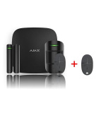 Ajax SET 9 - StarterKit black + SpaceControl black - ZDARMA
