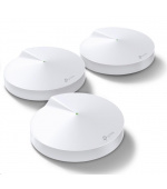TP-Link Deco M5(3-Pack) WiFi5 Mesh (AC1300, 2,4GHz/5GHz, 2xGbELAN/WAN)