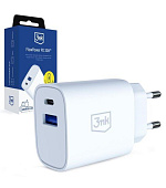 3mk FlowPower 30W 1A1C PD 3,0 QC4+ White
