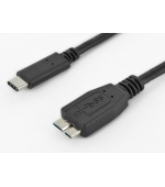 PremiumCord USB-C/M - USB 3.0 Micro-B/M, 1m