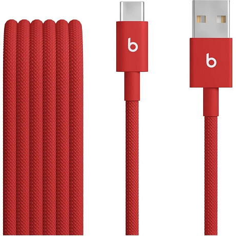 Apple Beats USB-A/USB-C napájecí kabel 15W 1,5m jasně červený