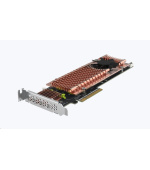 QNAP QM2-4P-384 rozšiřující karta 4xM.2 NVMe 2280 PCIe Gen3x4 pro PC i NAS