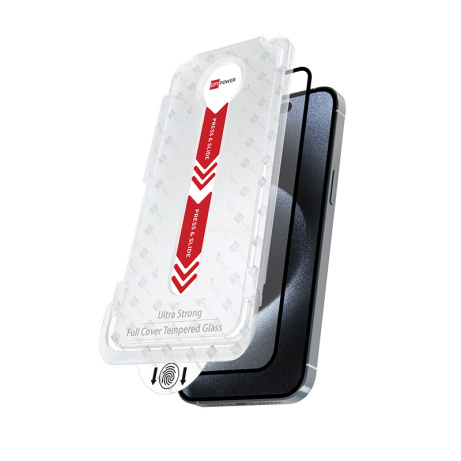 ER POWER Ochrané sklo FC iPhone 16 Pro Max 6,7" Easy Install