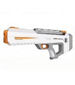 Elektrická vodní pistole WATER GUN 01 s automatickým nasáváním - šedá