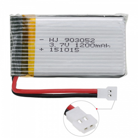 Akumulátor Li-Po 3,7V 1200 mAh pro X5Csw, X5Cs, x5sw nebo x5sc