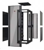 APC NetShelter SX 48U 600mm Wide x 1070mm Deep Enclosure Without Sides Without Doors, Black
