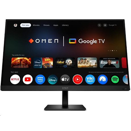 BAZAR - LCD HP OMEN 32x; 80 cm, 31,5", 4k IPS; 144Hz; 400 nits;Google TV, HDMI 2.0,DP 1.4;USB-C - Rozbaleno (Komplet)