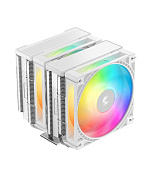 DEEPCOOL CPU Chladič AG620 G2 WH ARGB, 2x120mm, ARGB, LGA1851, AM5, bílá