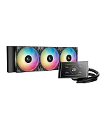 DEEPCOOL Vodní chladič LT360 VISION ARGB, 3x120mm, ARGB, AM5, LGA1851, černá