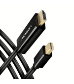 AXAGON RVDM-HI14C2, Mini DisplayPort -> HDMI 1.4 redukce / kabel 1.8 m, 4K/30Hz