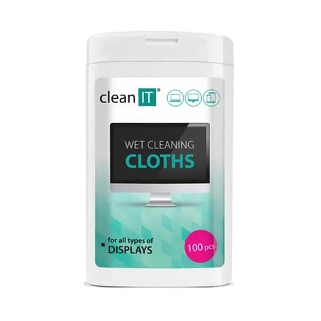 CLEAN IT vlhčené čisticí utěrky 100 ks MINI