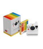 Polaroid Now+ Gen 3 White Bundle with Color Film (8 photos)