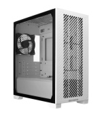 Cooler Master case Elite 301 Lite, mATX, Průhledná bočnice, 1x 120mm Fan, Bílá