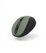 Hama bezdrátová optická myš MW-400 V2, ergonomická, zelená/černá