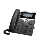 Cisco CP-7841-3PCC-K9=, VoIP telefon, 4line, 2x10/100/1000, displej, PoE