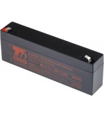 Akumulátor T6 Power NP12-2.3, 12V, 2,3Ah, F1