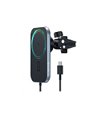 Wireless MagSafe Car Charger Black
