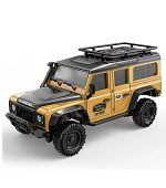 RC auto Land Rover Off-road 1/43 žlutá