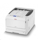 Oki C824dn, LED, A3, 26/26 ppm, ProQ1600 dpi, duplex, USB 2.0, Ethernet