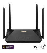 ASUS RT-AX52 (AX1800) Router, Dual Band WiFi 6, Extendable Router