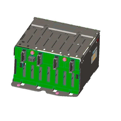 HPE DL300 Gen10+ 2U 8SFF x4 Tri-Mode 24G U.3 BC Front Drive Cage (SATA/SAS/NVMe SR932i/4p MR416/2ps NVDirCPU nocables) r