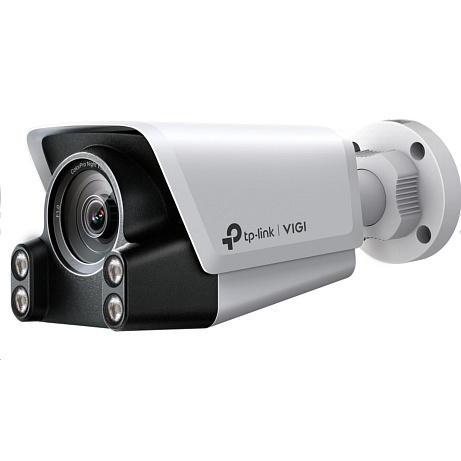 TP-Link VIGI C340S(4mm), IP bullet kamera, 4MP, LED 30m, ColorPro