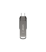Lexar 64GB D400 Dual Type-C and Type-A USB 3.1