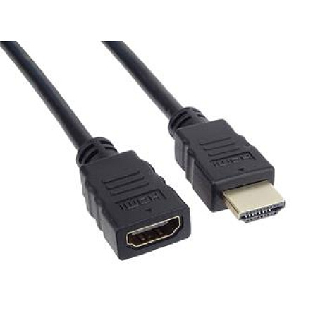 PremiumCord prodlužovací kabel HDMI, M/F, 5m