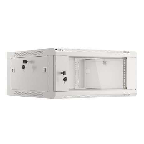 LANBERG RACKOVÁ SKŘÍŇ 19" PRO MONTÁŽ NA STĚNU 4U/600X600 (FLAT PACK) V2 ŠEDÁ
