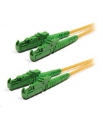 XtendLan duplexní patch kabel SM 9/125, OS2, E2000(APC)-E2000(APC), LS0H, 0,5m