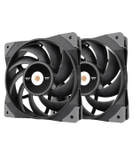 THERMALTAKE Ventilátor Toughfan 12 2-Pack, 2x120mm, černá