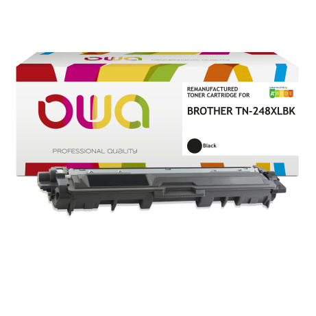 OWA Armor toner kompatibilní s Brother TN-248XL BK, 3000st, černá/black